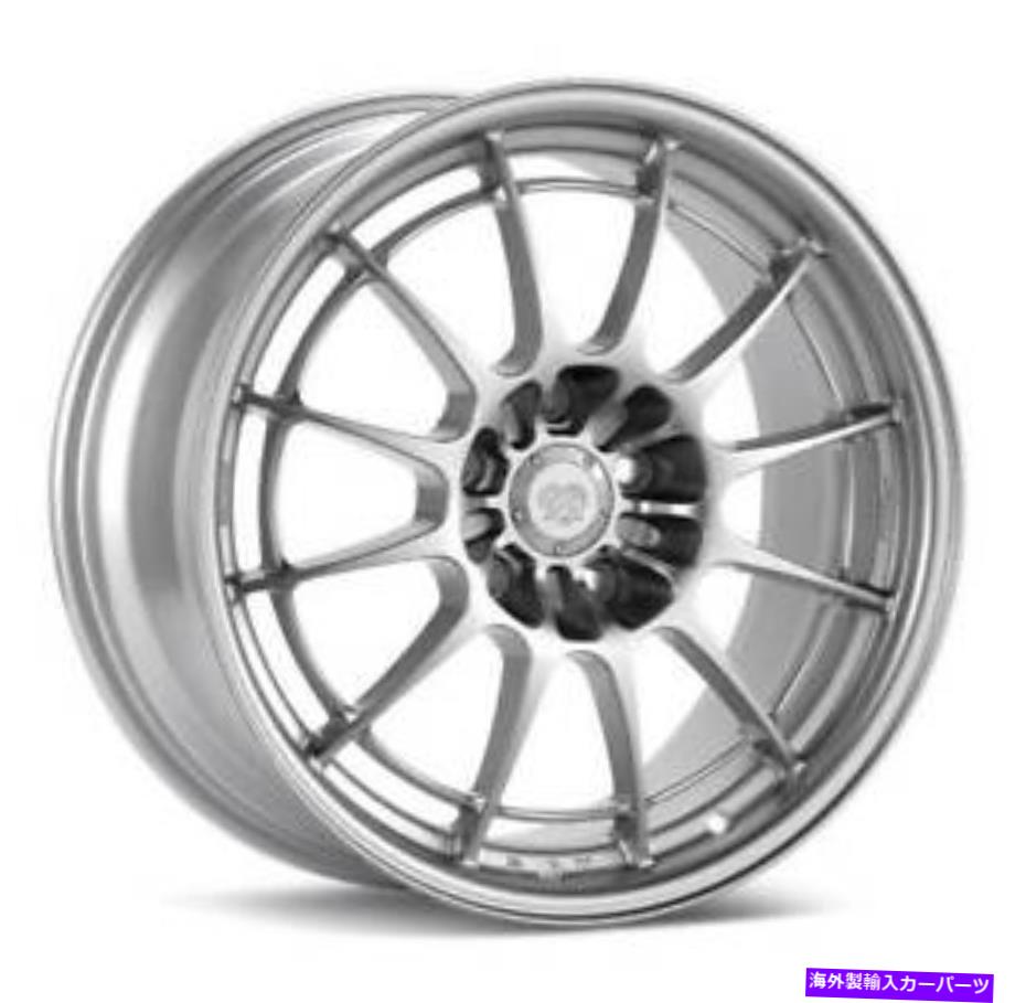 ホイール　４本セット 18x9.5 enkei nt03+m 5x114.3 27シルバーペイントホイールリムセット（4） 18x9.5 Enkei NT03+M 5x114.3 27 Silver Paint Wheels Rims Set(4)【並行輸入品】