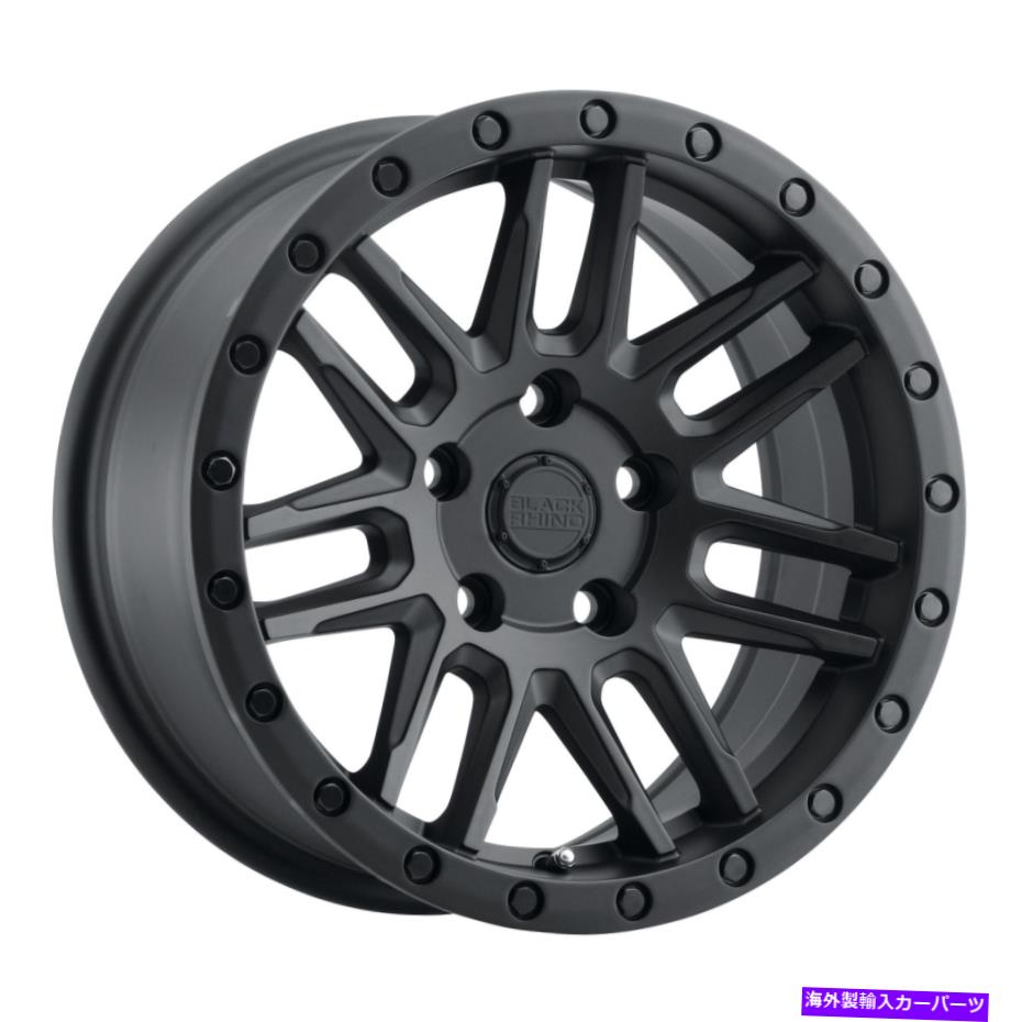 ホイール 4本セット 18x9.5ブラックサイアーチ5x5.5/5x139.7 0ブラックホイールリムセット(4)87.1 18x9.5 Black Rhino Arches 5x5.5/5x139.7 0 Black Wheels Rims Set(4) 87.1【並行輸入品】|Us Custom Parts Shop USDM