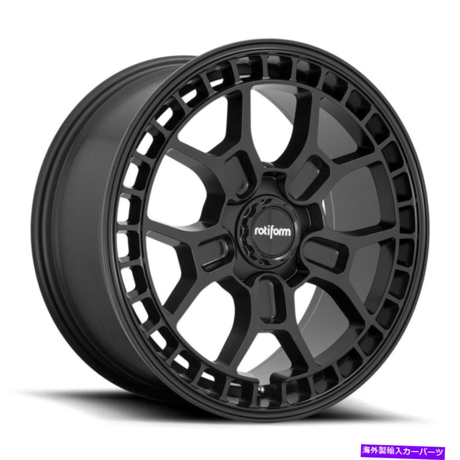 ホイール　４本セット 19x8.5 Rotiform R180 ZMO-M 5x120 35マットブラックホイールリムセット（4）72.56 19x8.5 Rotiform R180 ZMO-M 5x120 35 Matte Black Wheels Rims Set(4) 72.56【並行輸入品】｜Us Custom Parts Shop USDM