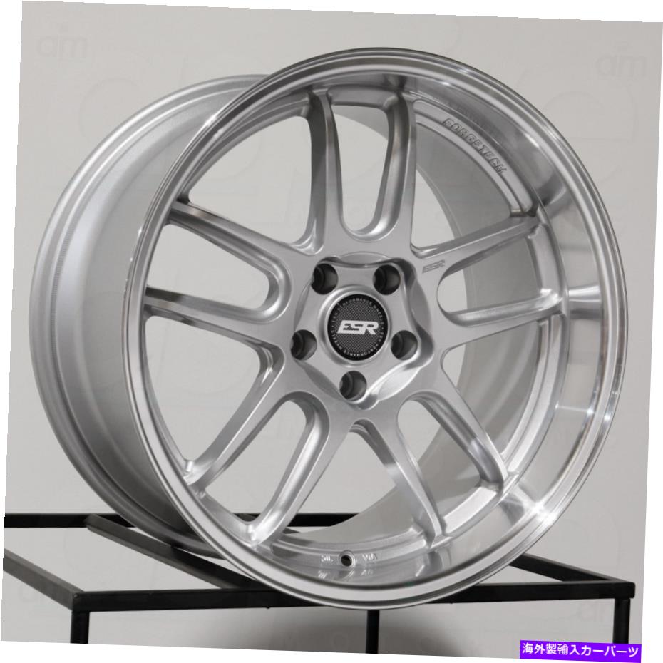 ホイール　４本セット 19x11 ESR AP8 5x114.3 22シルバーホイールリムセット（4）72.56 19x11 ESR AP8 5x114.3 22 Silver Wheels Rims Set(4) 72.56【並行輸入品】｜Us Custom Parts Shop USDM