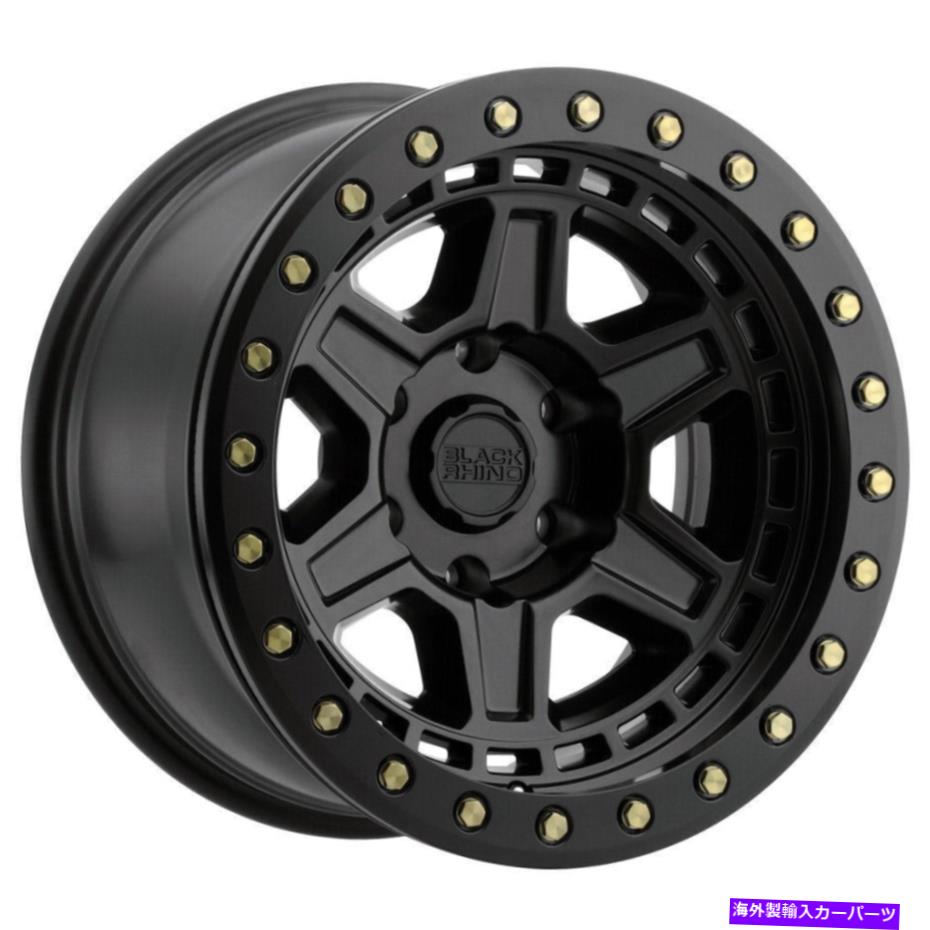ホイール 4本セット 17x9 Black Rhino Reno 5x5/5x127 -18ブラックホイールリムセット(4)71.5 17x9 Black Rhino Reno 5x5/5x127 -18 Black Wheels Rims Set(4) 71.5【並行輸入品】|Us Custom Parts Shop USDM