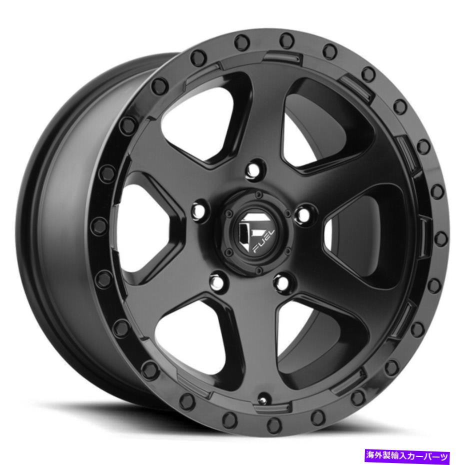 ホイール　４本セット 18x9燃料D589リッパー5x150 20マットブラックグロスブラックリップホイールリムセット（4）11 18x9 Fuel D589 Ripper 5x150 20 Matte Black Gloss Black Lip Wheels Rims Set(4) 11【並行輸入品】｜Us Custom Parts Shop USDM
