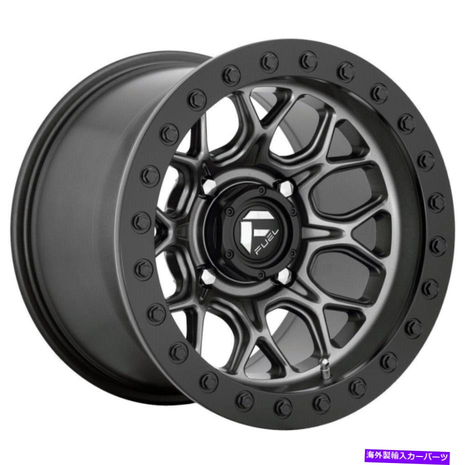 ホイール　４本セット 15x10 Fuel D919 Tech BeadLock UTV 4x137 0マットガンメタルブラックホイールリムセット（4 15x10 Fuel D919 Tech Beadlock UTV 4x137 0 Matte GunMetal Black Wheels Rims Set(4【並行輸入品】｜Us Custom Parts Shop USDM