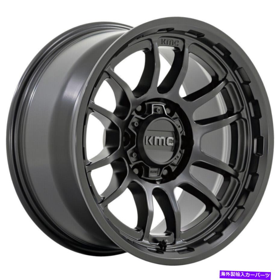 ホイール　４本セット 20x9 kmc km727 wrath 5x5/5x127 0サテンブラックホイールリムセット（4）71.5 20x9 KMC KM727 Wrath 5x5/5x127 0 Satin Black Wheels Rims Set(4) 71.5【並行輸入品】