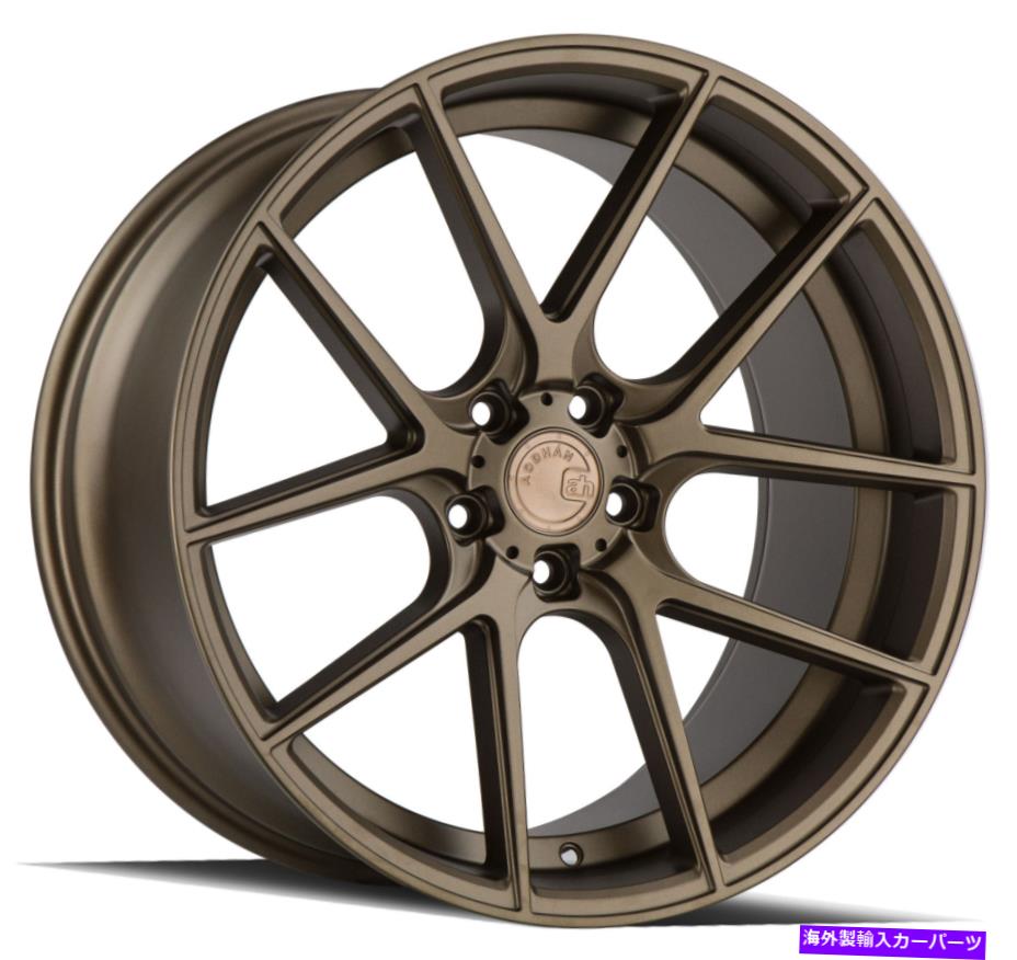 ホイール　４本セット 20x9 aodhan aff3カスタム5x120 32ブロンズホイールリムセット（4）73.1 20x9 Aodhan AFF3 Custom 5x120 32 Bronze Wheels Rims Set(4) 73.1【並行輸入品】