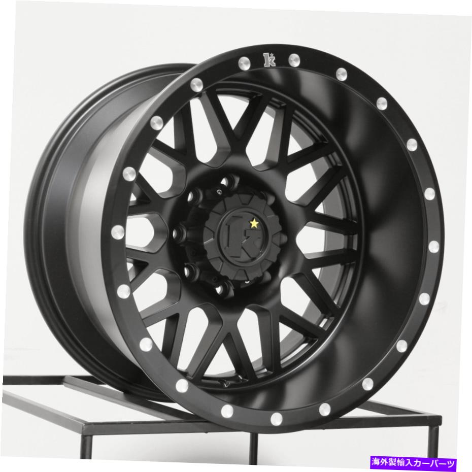 ホイール 4本セット 20x12 Klutch KT02 6x135 -49マットブラックホイールリムセット(4)87.1 20x12 Klutch KT02 6x135 -49 Matte Black Wheels Rims Set(4) 87.1【並行輸入品】|Us Custom Parts Shop USDM