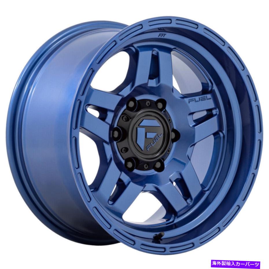 ホイール　４本セット 17x9燃料D802酸化物5x5/5x127 -38ダークブルーホイールリムセット（4）71.5 17x9 Fuel D802 Oxide 5x5/5x127 -38 Dark Blue Wheels Rims Set(4) 71.5【並行輸入品】