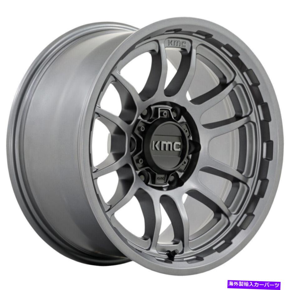 ホイール　４本セット 20x9 kmc km727 wrath 6x5.5/6x139.7 0マットアントララサイトホイールリムセット（4）106.1 20x9 KMC KM727 Wrath 6x5.5/6x139.7 0 Matte Anthracite Wheels Rims Set(4) 106.1【並行輸入品】｜Us Custom Parts Shop USDM