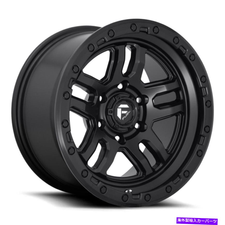 ホイール　４本セット 18x9燃料D700弾薬5x5/5x127 20マットブラックホイールリムセット（4）71.5 18x9 Fuel D700 Ammo 5x5/5x127 20 Matte Black Wheels Rims Set(4) 71.5【並行輸入品】