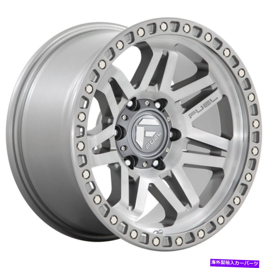 ホイール　４本セット 17x9燃料D812シンジケート6x5.5/6x139.7 -12プラチナホイールリムセット（4）106.1 17x9 Fuel D812 Syndicate 6x5.5/6x139.7 -12 Platinum Wheels Rims Set(4) 106.1【並行輸入品】