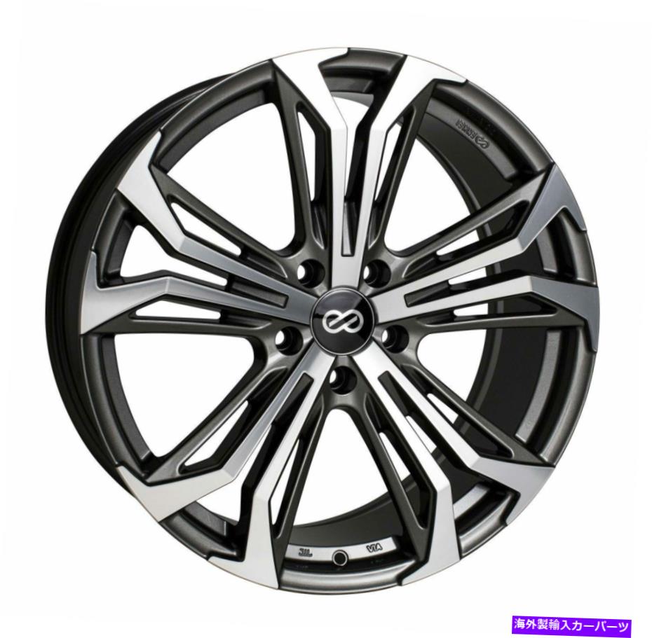 ホイール　４本セット 20x8.5 enkei vortex5 5x114.3 38無煙炭機械加工ホイールリムセット（4） 20x8.5 Enkei VORTEX5 5x114.3 38 Anthracite Machined Wheels Rims Set(4)【並行輸入品】｜Us Custom Parts Shop USDM