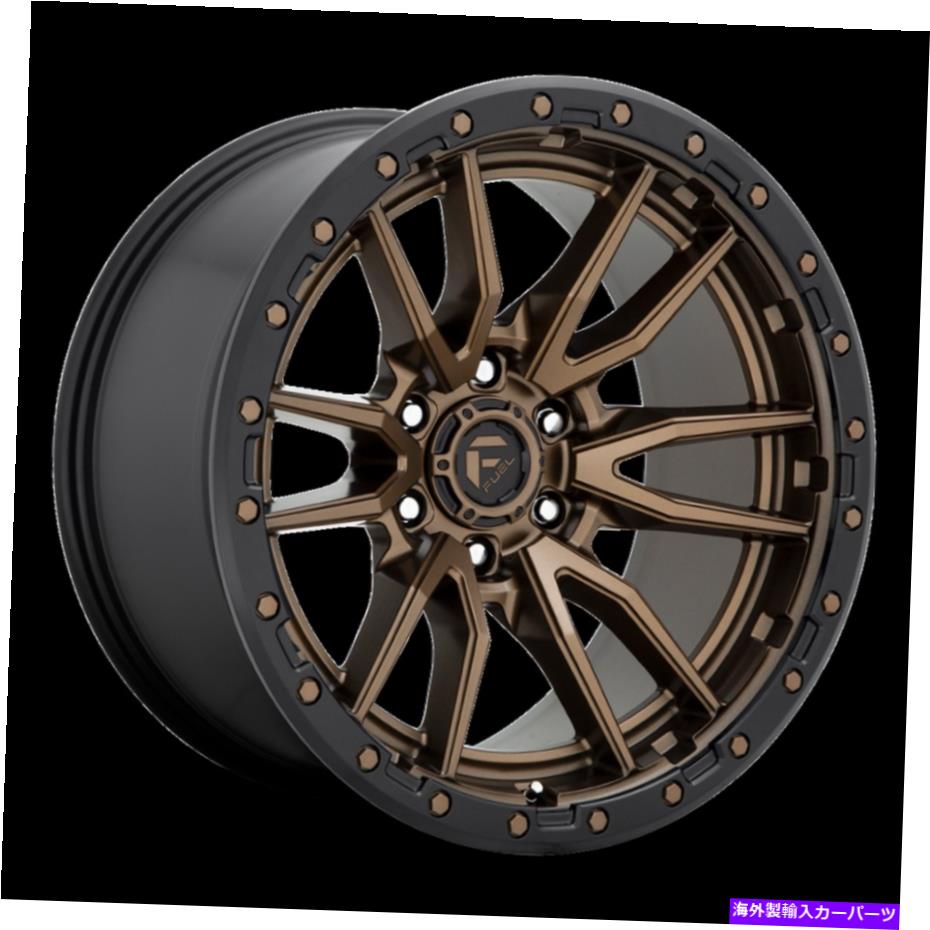 ホイール　４本セット 18x9 Fuel D681 Rebel 6x135 -12マットブロンズブラックホイールリムセット（4）87.1 18x9 Fuel D681 Rebel 6x135 -12 Matte Bronze Black Wheels Rims Set(4) 87.1【並行輸入品】｜Us Custom Parts Shop USDM