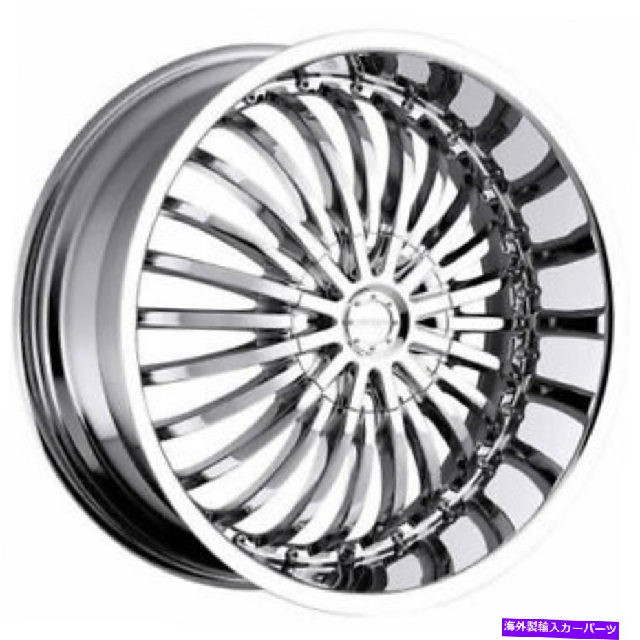 ホイール　４本セット 22x8.5 Strada S16 Spina 5x114.3/5x120 40クロムホイールリムセット（4）74.1 22x8.5 Strada S16 Spina 5x114.3/5x120 40 Chrome Wheels Rims Set(4) 74.1【並行輸入品】｜Us Custom Parts Shop USDM