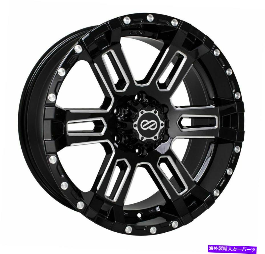 ホイール 4本セット 20x9エンキー司令官6x139.7 5黒い機械加工ホイールリムセット(4) 20x9 Enkei COMMANDER 6x139.7 5 Black Machined Wheels Rims Set(4)【並行輸入品】|Us Custom Parts Shop USDM