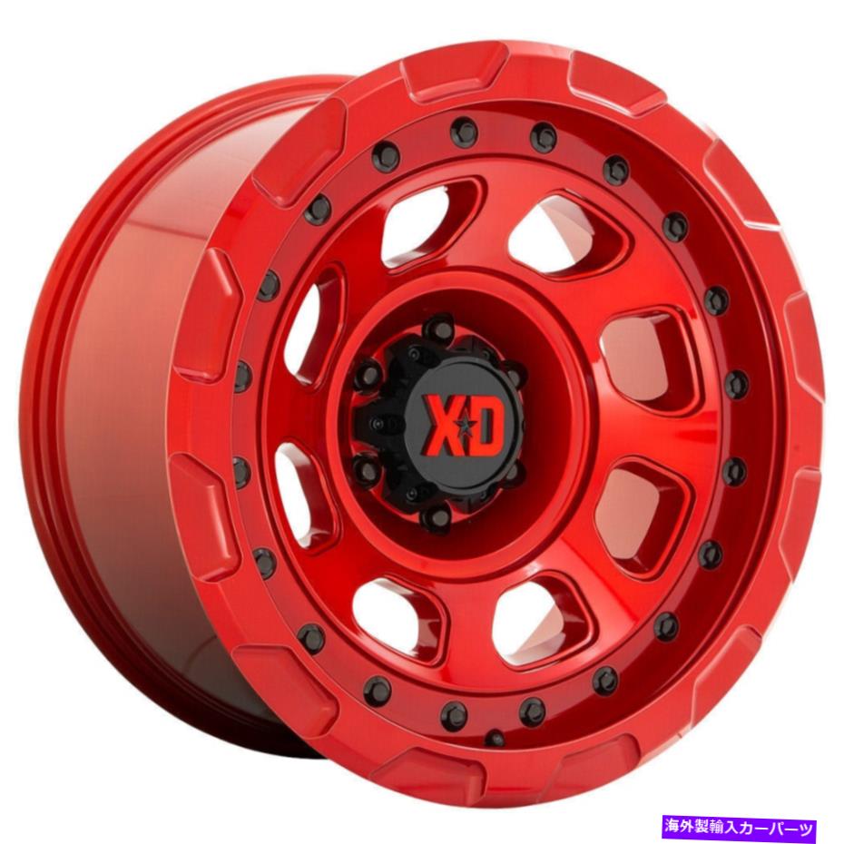 ホイール 4本セット 20x9 XD XD861ストーム5x5/5x127 0キャンディレッドホイールリムセット(4)71.5 20x9 XD XD861 Storm 5x5/5x127 0 Candy Red Wheels Rims Set(4) 71.5【並行輸入品】|Us Custom Parts Shop USDM