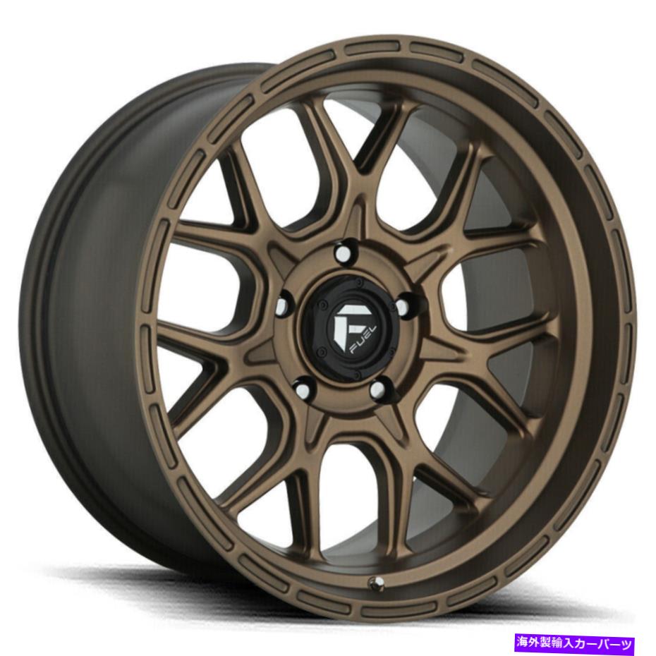 ホイール 4本セット 20x10 Fuel D671 Tech 6x5.5/6x139.7 -18マットブロンズホイールリムセット(4)106.1すべて 20x10 Fuel D671 Tech 6x5.5/6x139.7 -18 Matte Bronze Wheels Rims Set(4) 106.1 All【並行輸入品】