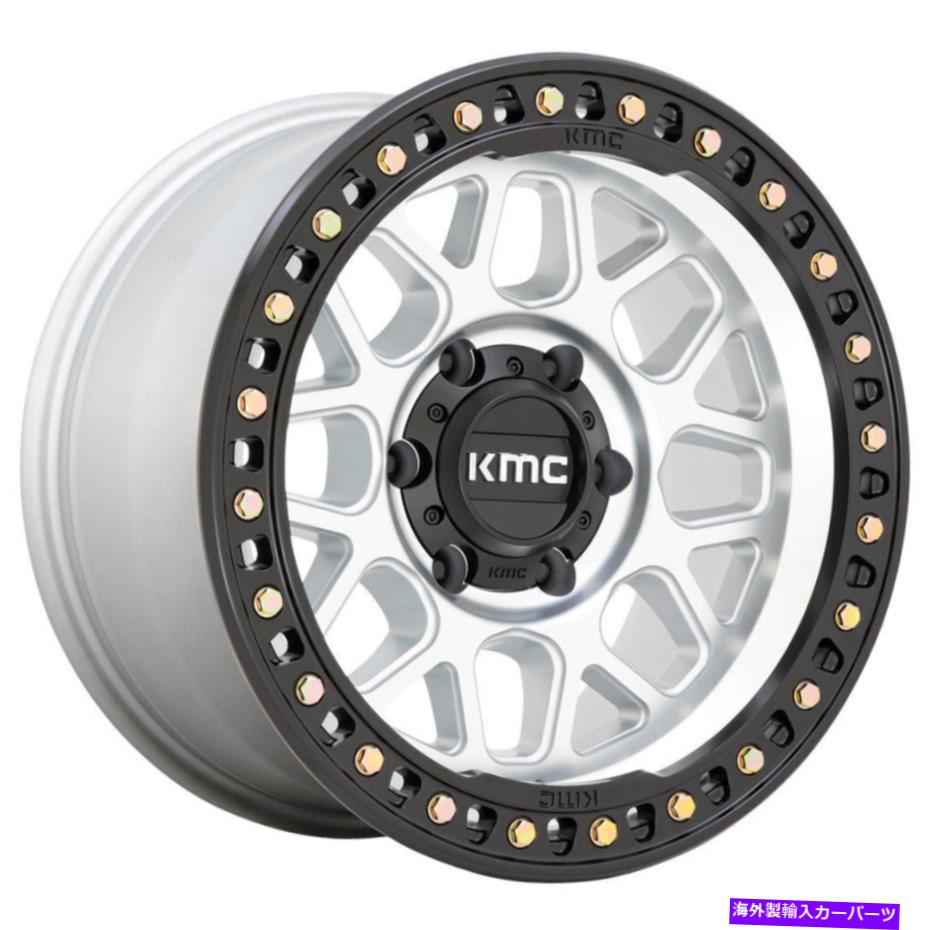 ホイール　４本セット 18x9 kmc km549 grs 5x5/5x127 -12シルバーブラックリップホイールリムセット（4）71.5 18x9 KMC KM549 Grs 5x5/5x127 -12 Silver Black Lip Wheels Rims Set(4) 71.5【並行輸入品】｜Us Custom Parts Shop USDM 362,934円