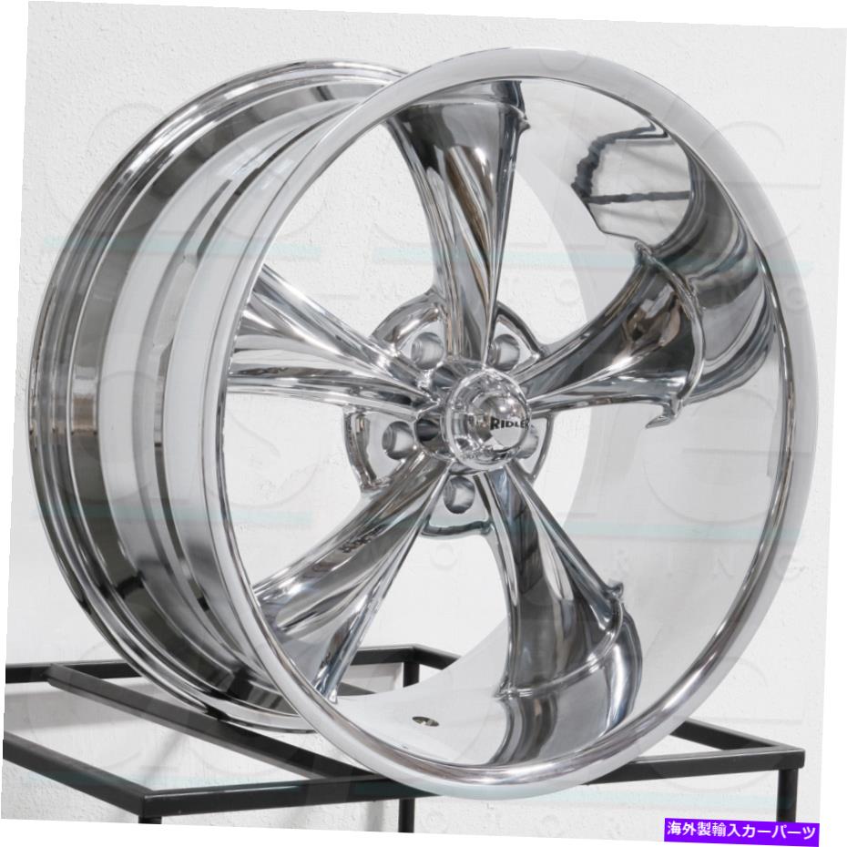 ホイール　４本セット 18x9.5リドラー695 5x5/5x127 6クロムホイールリムセット（4）83.82 18x9.5 Ridler 695 5x5/5x127 6 Chrome Wheels Rims Set(4) 83.82【並行輸入品】｜Us Custom Parts Shop USDM