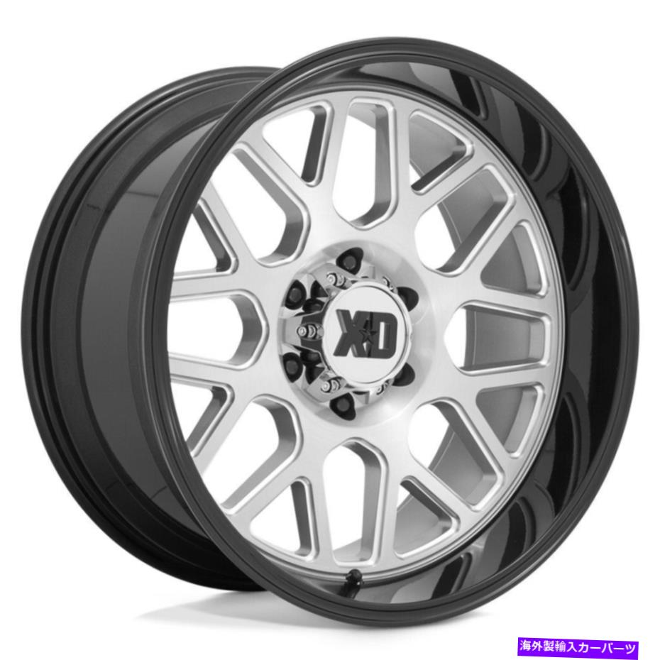 ホイール 4本セット 20x10 XD XD849グレネード2 6x135 -18ブラシブラックリップホイールリムセット(4)87.1 20x10 XD XD849 Grenade 2 6x135 -18 Brush Black Lip Wheels Rims Set(4) 87.1【並行輸入品】|Us Custom Parts Shop USDM