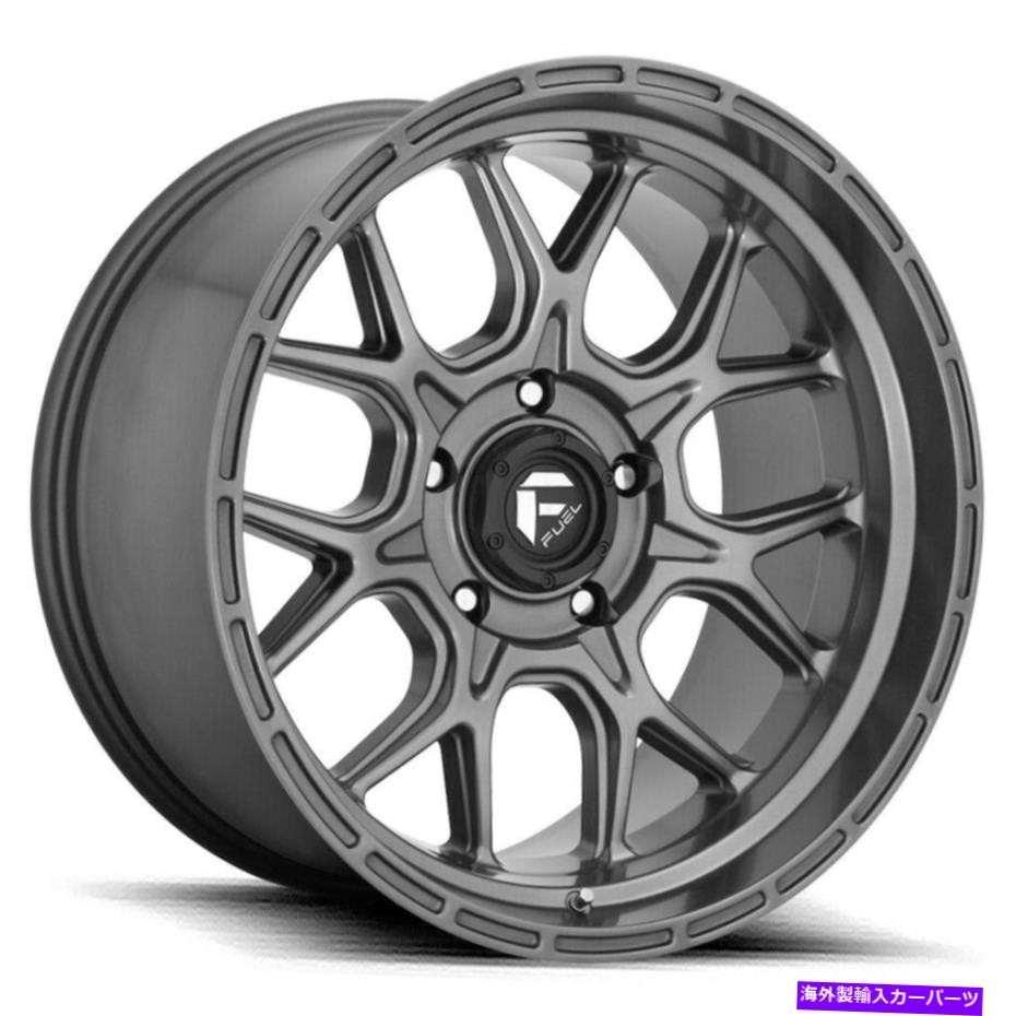 ホイール　４本セット 20x10 Fuel D672 Tech 5x5.5/5x139.7 -18マットガンメタルホイールリムセット（4）78.1 20x10 Fuel D672 Tech 5x5.5/5x139.7 -18 Matte GunMetal Wheels Rims Set(4) 78.1【並行輸入品】