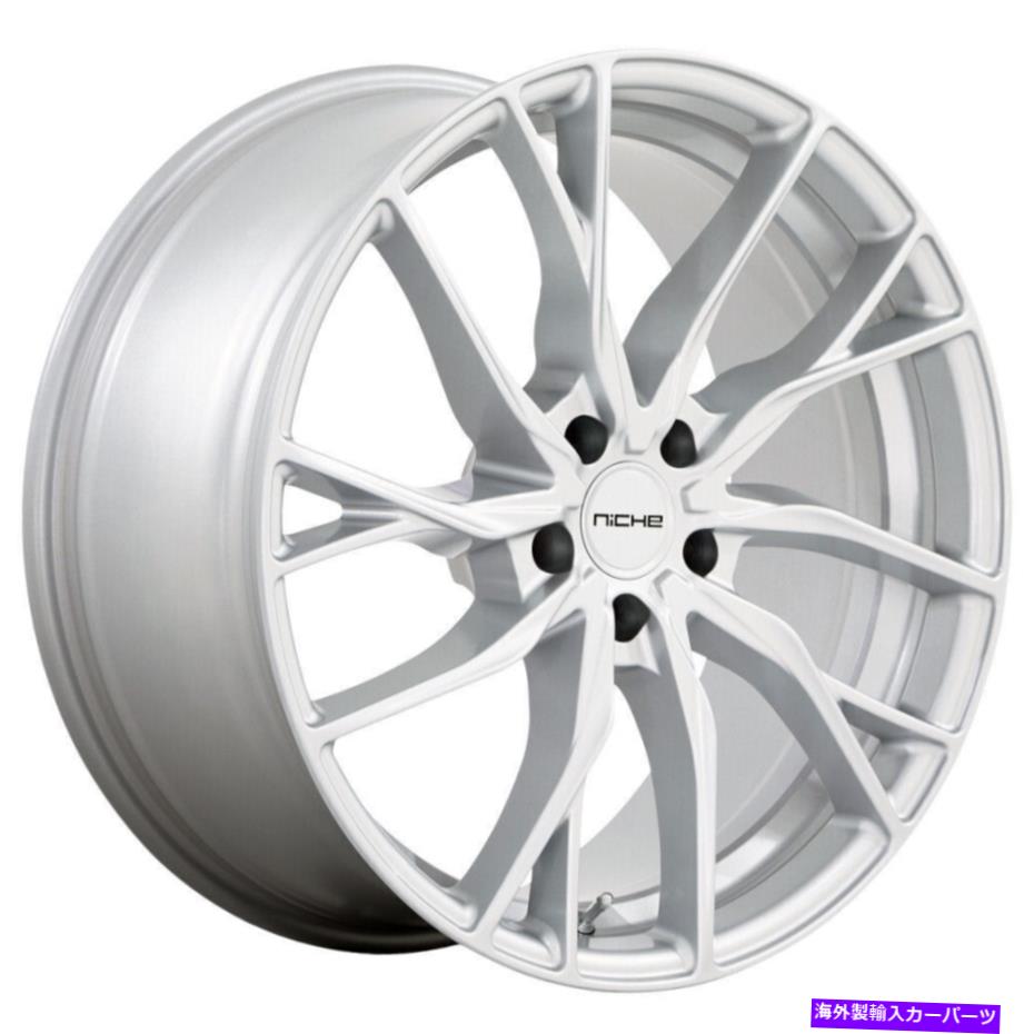 ホイール　４本セット 20x9/20x10.5 Niche M273 Novara 5x112 42/40シルバーホイールリムセット（4）66.56 20x9/20x10.5 Niche M273 Novara 5x112 42/40 Silver Wheels Rims Set(4) 66.56【並行輸入品】｜Us Custom Parts Shop USDM
