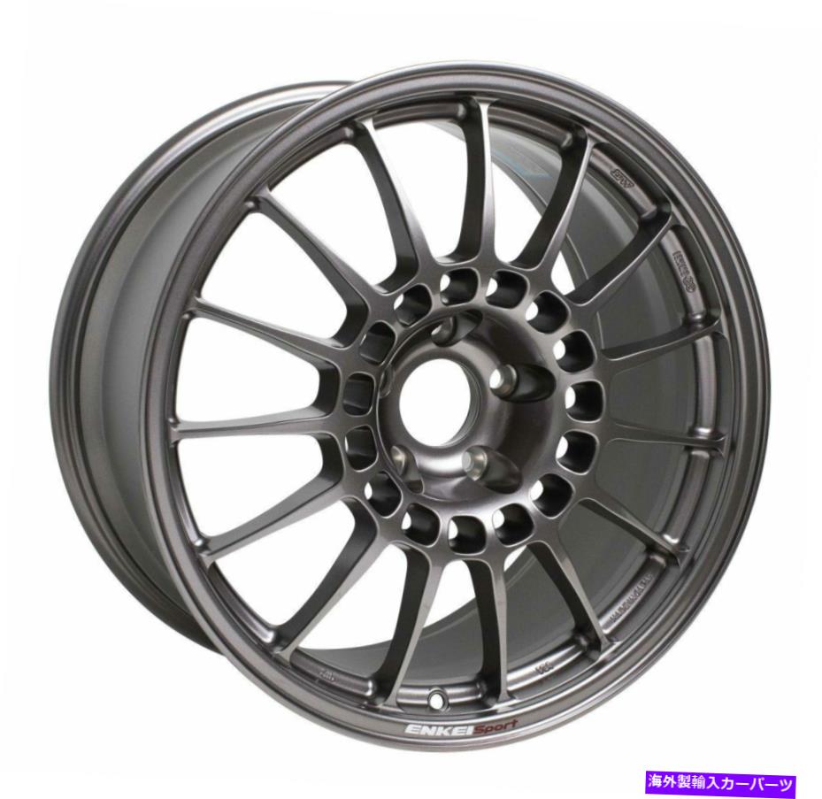 ホイール　４本セット 18x9 enkei rct5 5x114.3 40ダークシルバーホイールリムセット（4） 18x9 Enkei RCT5 5x114.3 40 Dark Silver Wheels Rims Set(4)【並行輸入品】