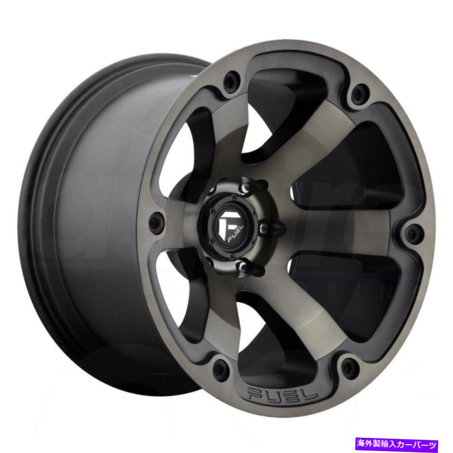ホイール　４本セット 20x10燃料D564ビースト6x135 -18マットブラックティントホイールリムセット（4）87.1 20x10 Fuel D564 Beast 6x135 -18 Matte Black Tint Wheels Rims Set(4) 87.1【並行輸入品】