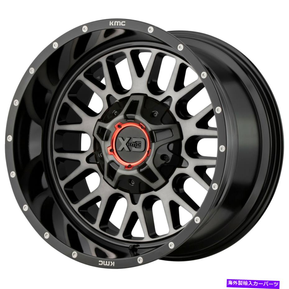 ホイール　４本セット 20x10 XD XD842スネア5x5.5/5x139.7 -18ブラックグレーホイールリムセット（4）78.1 20x10 XD XD842 Snare 5x5.5/5x139.7 -18 Black Gray Wheels Rims Set(4) 78.1【並行輸入品】