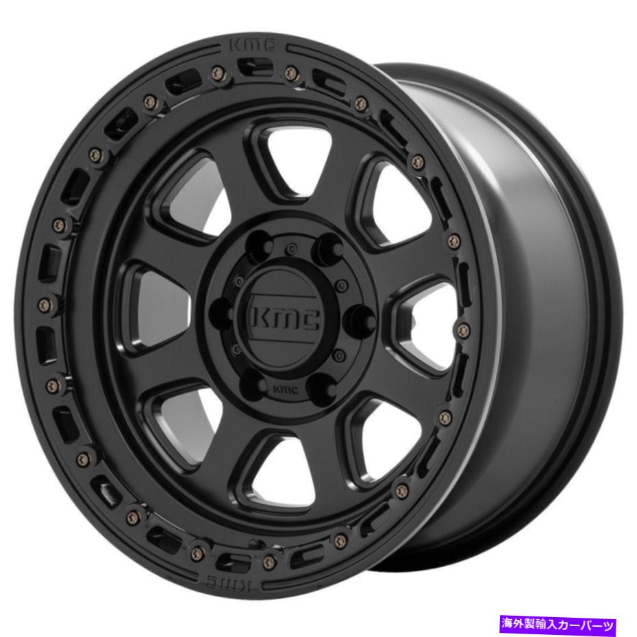 ホイール　４本セット 20x9 kmc km548チェイス5x5.5/5x139.7 0ブラックブラックリップホイールリムセット（4）78.1 20x9 KMC KM548 Chase 5x5.5/5x139.7 0 Black Black Lip Wheels Rims Set(4) 78.1【並行輸入品】｜Us Custom Parts Shop USDM