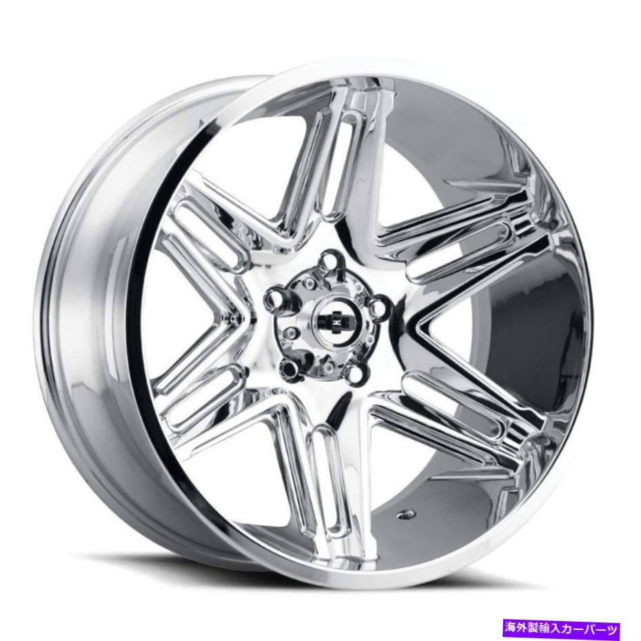 ホイール　４本セット 20x10 Vision 363 Razor 8x6.5/8x165.1 -25 Chrome Wheels Rims set（4）125.2 20x10 Vision 363 Razor 8x6.5/8x165.1 -25 Chrome Wheels Rims Set(4) 125.2【並行輸入品】