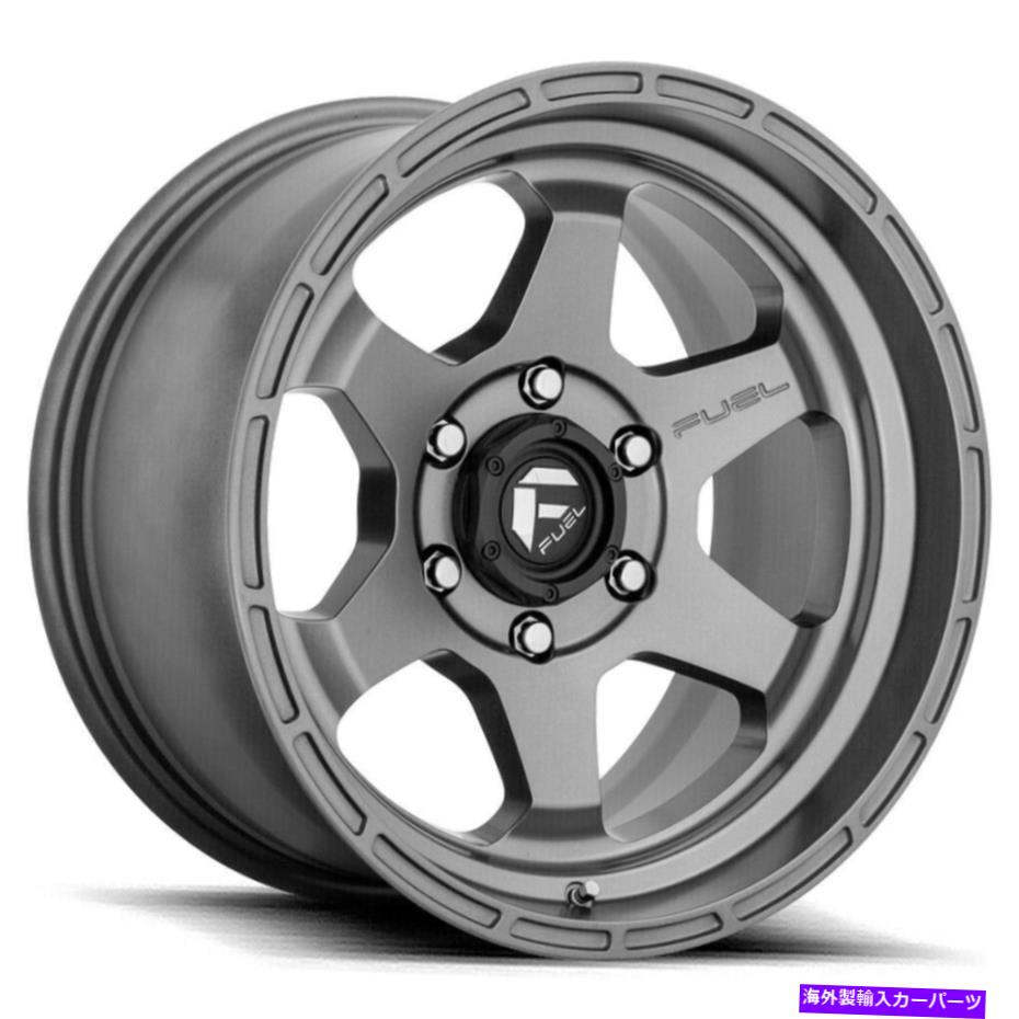 ホイール　４本セット 20x9 Fuel D665 Shok 5x150 20マットガンメタルホイールリムセット（4）110.1 20x9 Fuel D665 Shok 5x150 20 Matte GunMetal Wheels Rims Set(4) 110.1【並行輸入品】｜Us Custom Parts Shop USDM