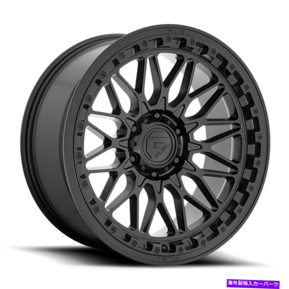 ホイール　４本セット 20x9燃料D757トリガー5x5/5x127 1マットブラックホイールリムセット（4）71.5 20x9 Fuel D757 Trigger 5x5/5x127 1 Matte Black Wheels Rims Set(4) 71.5【並行輸入品】