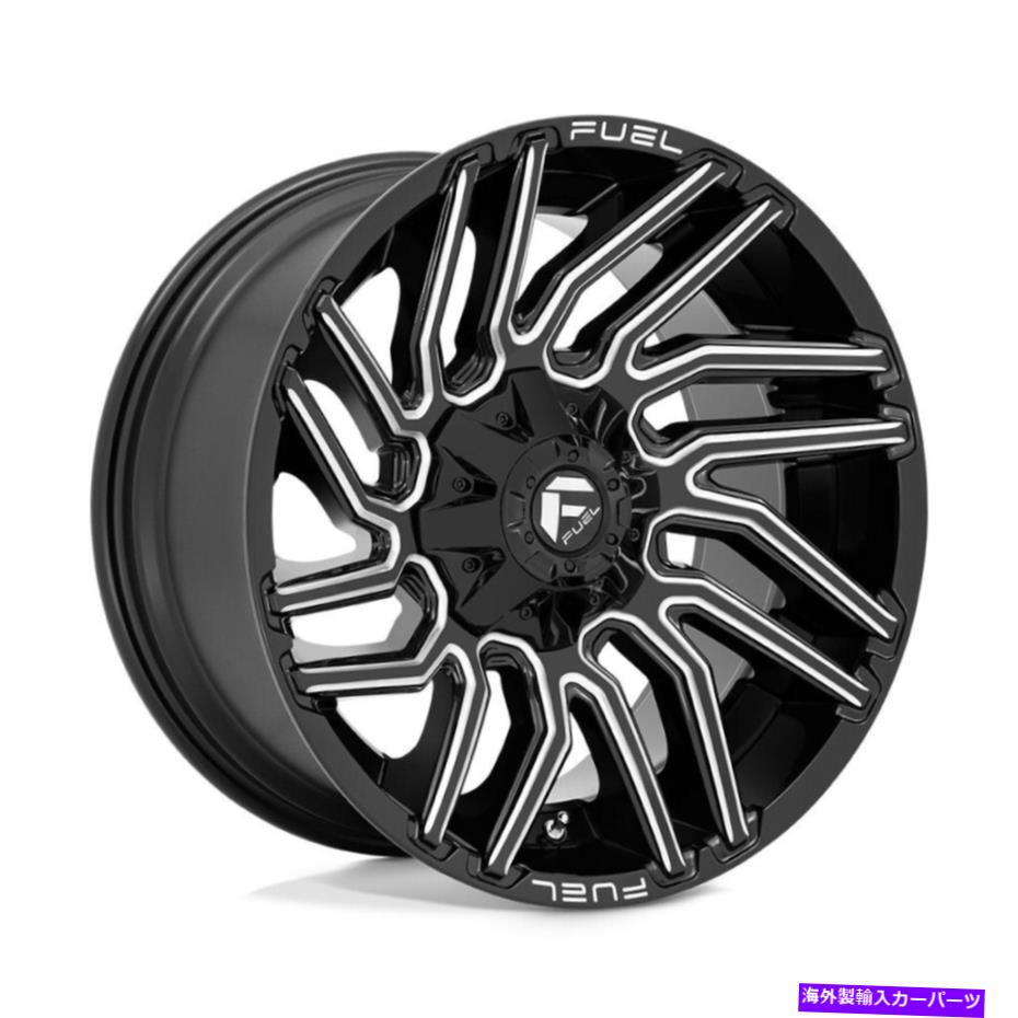 ホイール　４本セット 22x12 Fuel D773 Typhoon 8x170 -44 Black Milled Wheels Rims set（4）125.1 22x12 Fuel D773 Typhoon 8x170 -44 Black Milled Wheels Rims Set(4) 125.1【並行輸入品】