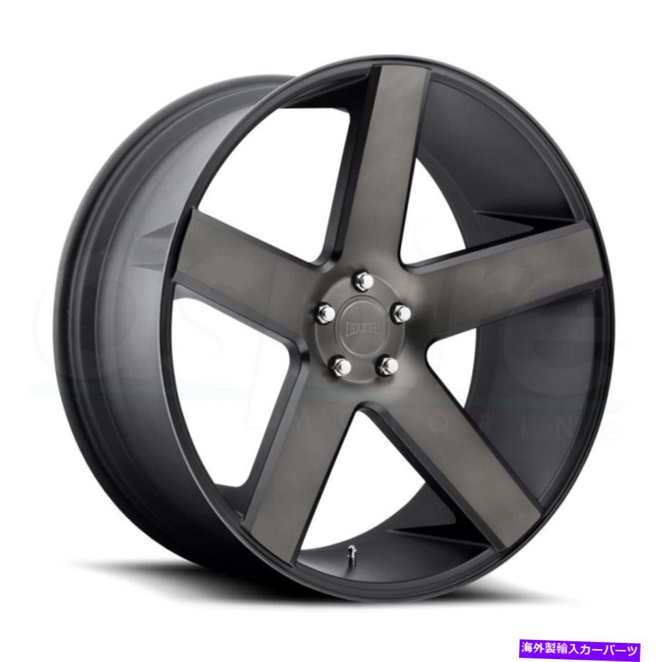 ホイール 4本セット 24x9/24x10 Dub S116 Baller 5x115 15/20ブラックマシンホイールリムセット(4)71.5 24x9/24x10 Dub S116 Baller 5x115 15/20 Black Machined Wheels Rims Set(4) 71.5【並行輸入品】|Us Custom Parts Shop USDM
