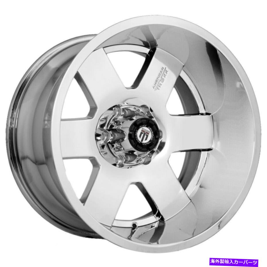 ホイール 4本セット 20x9アメリカントラックスAT155アーマー5x5/5x127 -12クロムホイールリムセット(4)78.1 20x9 American Truxx AT155 Armor 5x5/5x127 -12 Chrome Wheels Rims Set(4) 78.1【並行輸入品】|Us Custom Parts Shop USDM