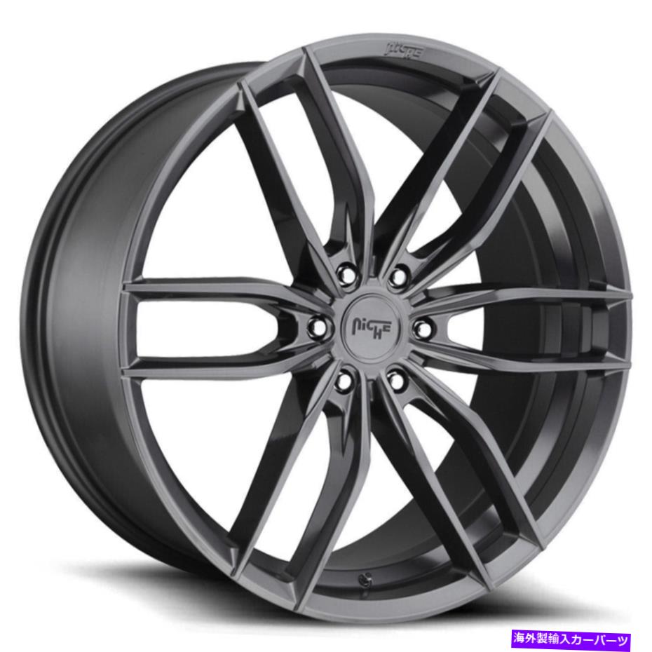 ホイール　４本セット 22x9.5 Niche M204 Vosso 6x5.5/6x139.7 30 Gun Metal Wheels Rims set（4）78.1 22x9.5 Niche M204 Vosso 6x5.5/6x139.7 30 Gun Metal Wheels Rims Set(4) 78.1【並行輸入品】