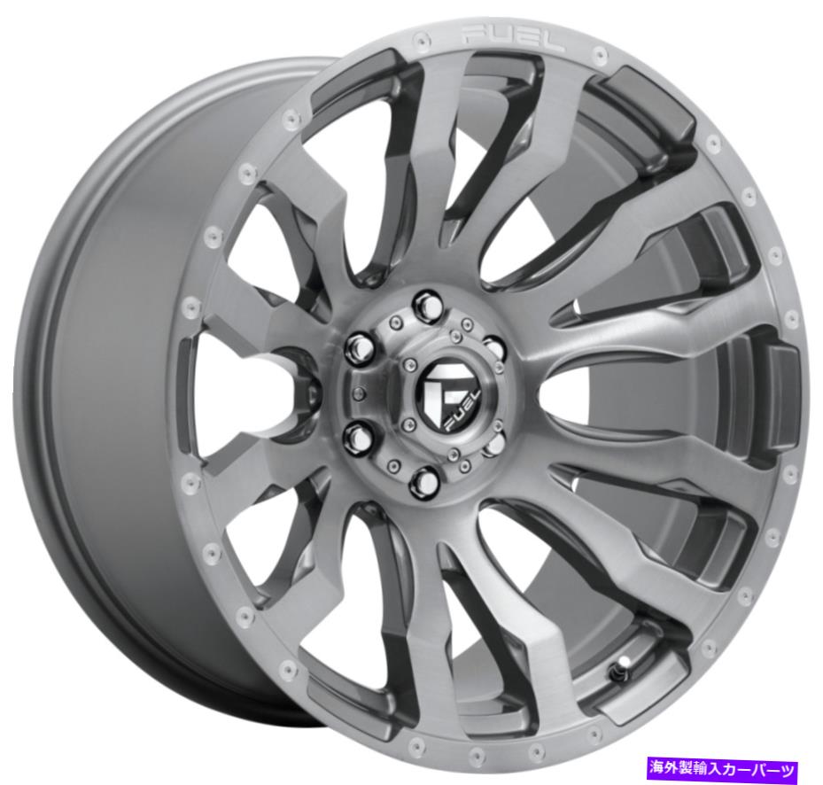ホイール　４本セット 20x10 Fuel D693 Blitz 5x5/5x127 -18ブラシ付きガンメタルティントホイールリムセット（4）71。 20x10 Fuel D693 Blitz 5x5/5x127 -18 Brushed GunMetal Tint Wheels Rims Set(4) 71.【並行輸入品】