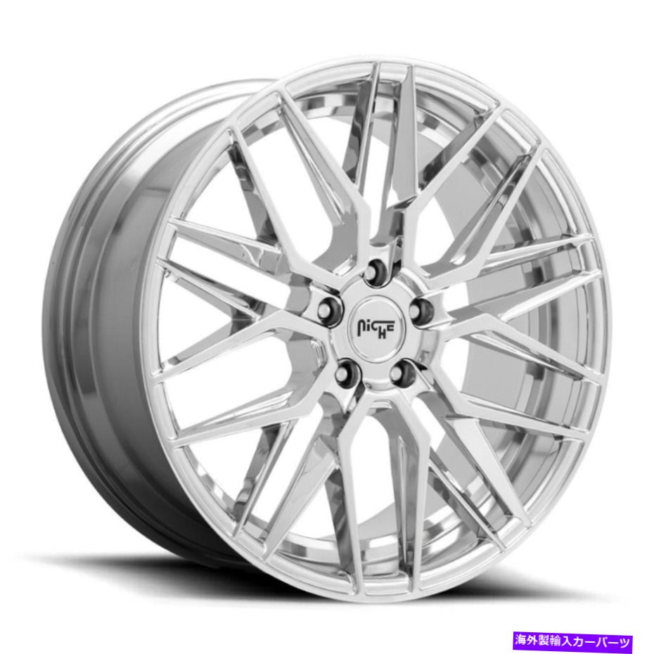 ホイール　４本セット 20x9ニッチM249ガンマ5x115 18クロムホイールリムセット（4）71.5 20x9 Niche M249 Gamma 5x115 18 Chrome Wheels Rims Set(4) 71.5【並行輸入品】｜Us Custom Parts Shop USDM
