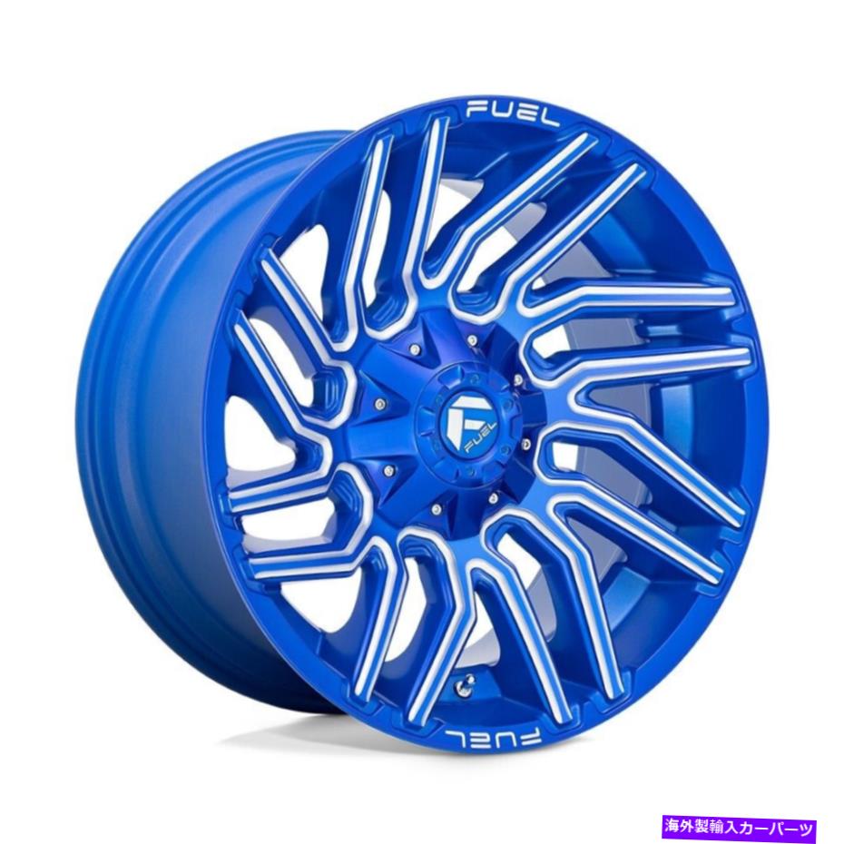 ホイール　４本セット 22x10 Fuel D774 Typhoon 5x5.5/5x139.7/5x150 -18 Blue Milled Wheels Rims set（4）1 22x10 Fuel D774 Typhoon 5x5.5/5x139.7/5x150 -18 Blue Milled Wheels Rims Set(4) 1【並行輸入品】