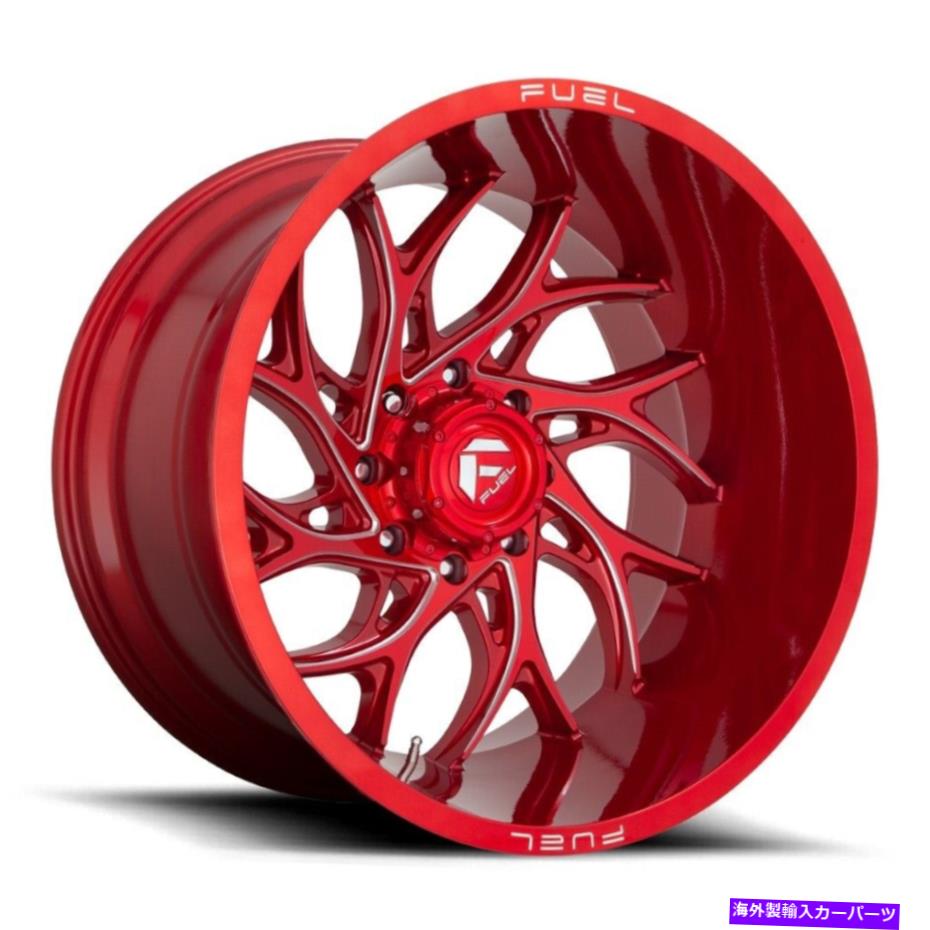 ホイール　４本セット 20x10 Fuel D742 Runner 6x5.5/6x139.7 -18 Red Milled Wheels Rims set（4）106.1 20x10 Fuel D742 Runner 6x5.5/6x139.7 -18 Red Milled Wheels Rims Set(4) 106.1【並行輸入品】｜Us Custom Parts Shop USDM