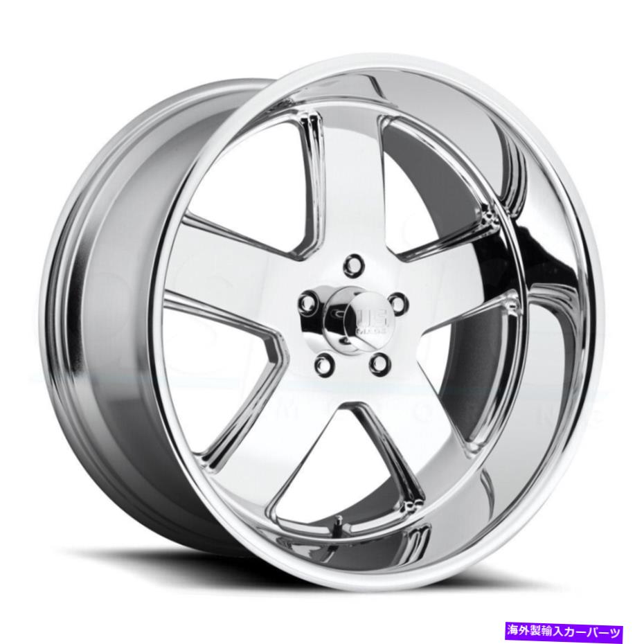 ホイール　４本セット 22x9 US Mags U116 Hustler 5x5/5x127 1クロムホイールリムセット（4）78.1 22x9 US Mags U116 Hustler 5x5/5x127 1 Chrome Wheels Rims Set(4) 78.1【並行輸入品】