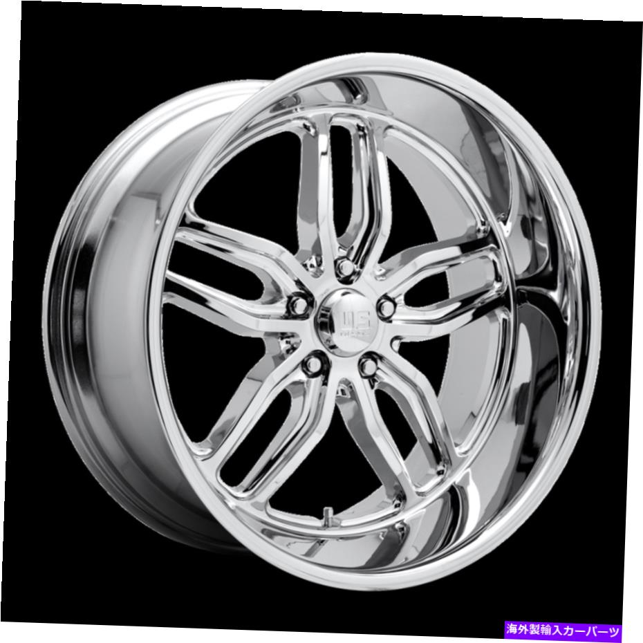 ホイール 4本セット 22x8.5/22x10.5 US Mags U127 CTEN 5x5/5x127 1/1 Chrome Wheels Rimsセット(4)78.1 22x8.5/22x10.5 US Mags U127 Cten 5x5/5x127 1/1 Chrome Wheels Rims Set(4) 78.1【並行輸入品】|Us Custom Parts Shop USDM