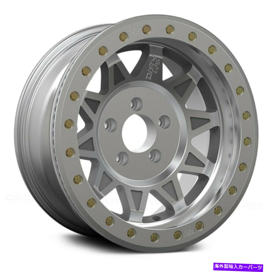 ホイール　４本セット 17x9ダーティライフ9302ロードキル8x170 -14機械加工ビードロックホイールリムセット（4）130 17x9 Dirty Life 9302 Roadkill 8x170 -14 Machined Beadlock Wheels Rims Set(4) 130【並行輸入品】