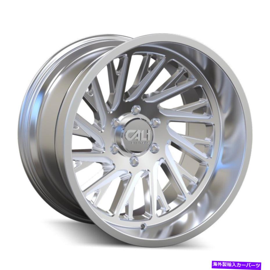 ホイール　４本セット 20x10オフロード9114パージ6x135 -25ポリッシュホイールリムセット（4）87.1 20x10 Cali Off-Road 9114 Purge 6x135 -25 Polished Wheels Rims Set(4) 87.1【並行輸入品】
