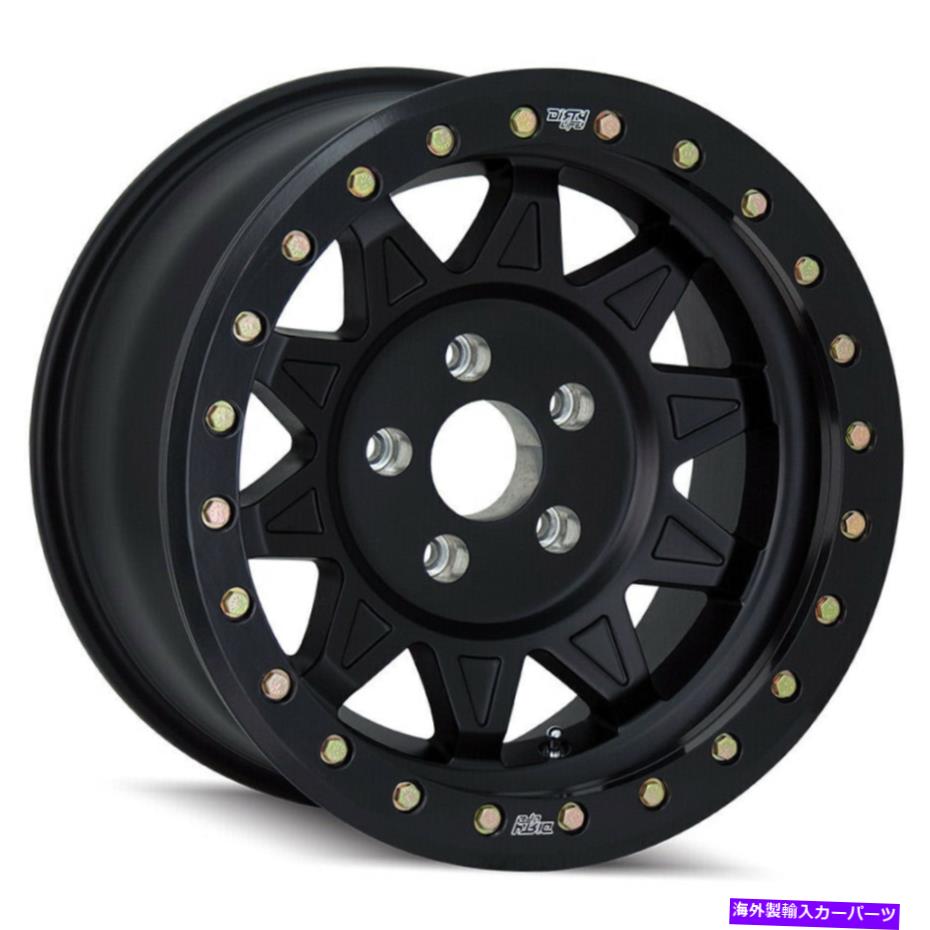 ホイール　４本セット 17x9ダーティライフ9302ロードキルレース6x135 -14ブラックホイールリムセット（4）87 17x9 Dirty Life 9302 Roadkill Race 6x135 -14 Black Wheels Rims Set(4) 87【並行輸入品】