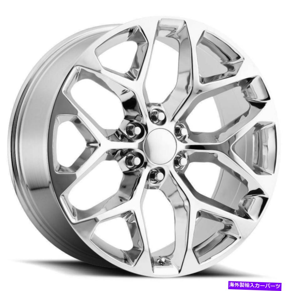 ホイール　４本セット 26x10 Strada Replica R176 Snowflake 6x5.5/6x139.7 31 Chrome Wheels Rimsセット（4）7 26x10 Strada Replica R176 Snowflake 6x5.5/6x139.7 31 Chrome Wheels Rims Set(4) 7【並行輸入品】