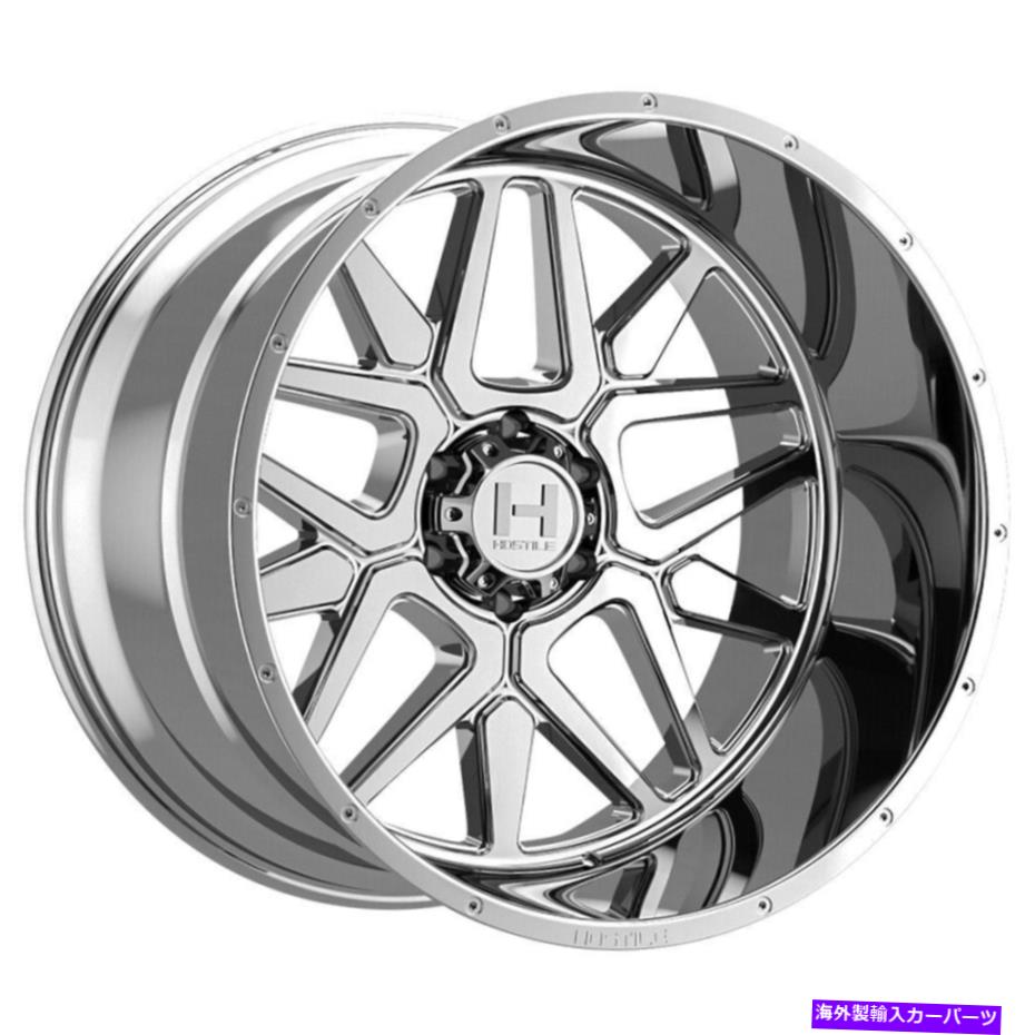 ホイール　４本セット 20x10 Hostile H128 Diablo 6x5.5/6x139.7 -19 Chrome Wheels Rims set（4）106.1 20x10 Hostile H128 Diablo 6x5.5/6x139.7 -19 Chrome Wheels Rims Set(4) 106.1【並行輸入品】｜Us Custom Parts Shop USDM