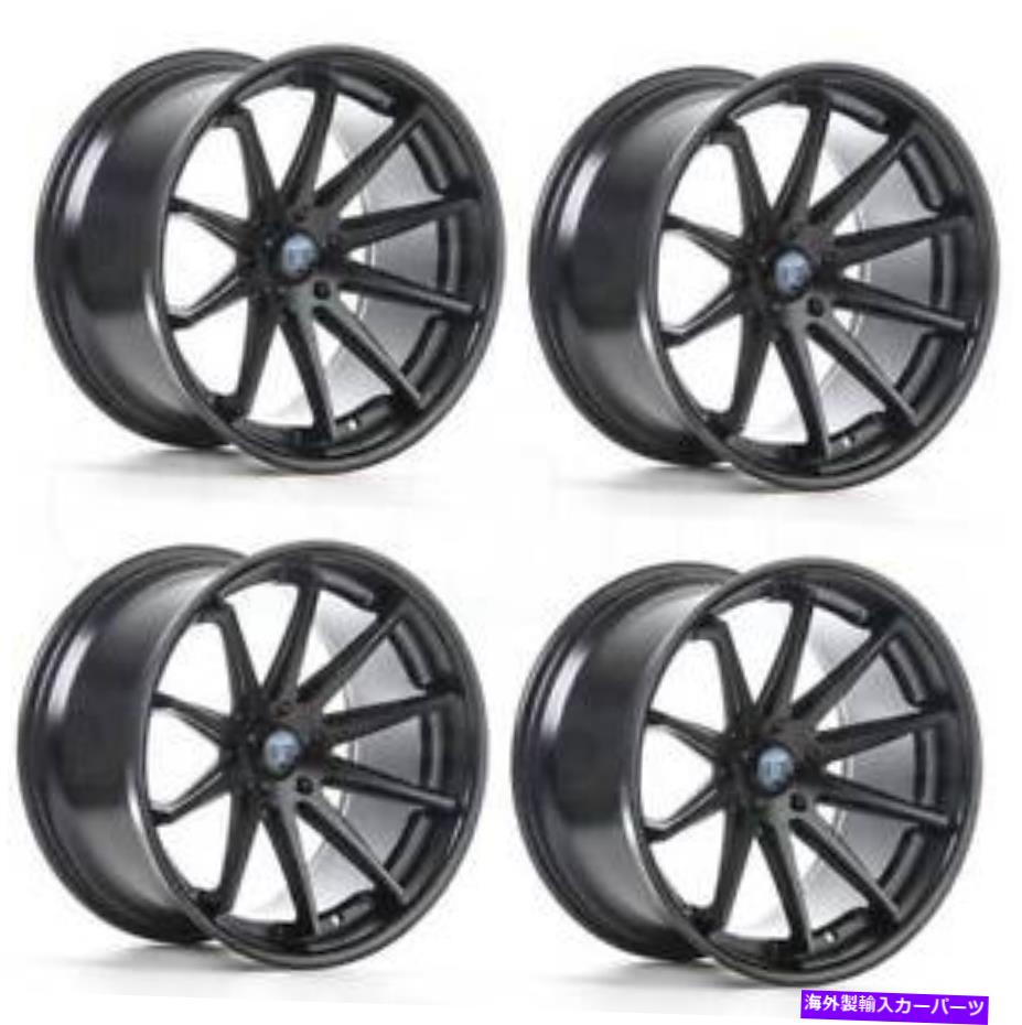 ホイール　４本セット 20x9/20x11 Rohana RC10 5x114.3 25/28マットブラックホイールリムセット（4）73.1 20x9/20x11 Rohana RC10 5x114.3 25/28 Matte Black Wheels Rims Set(4) 73.1【並行輸入品】