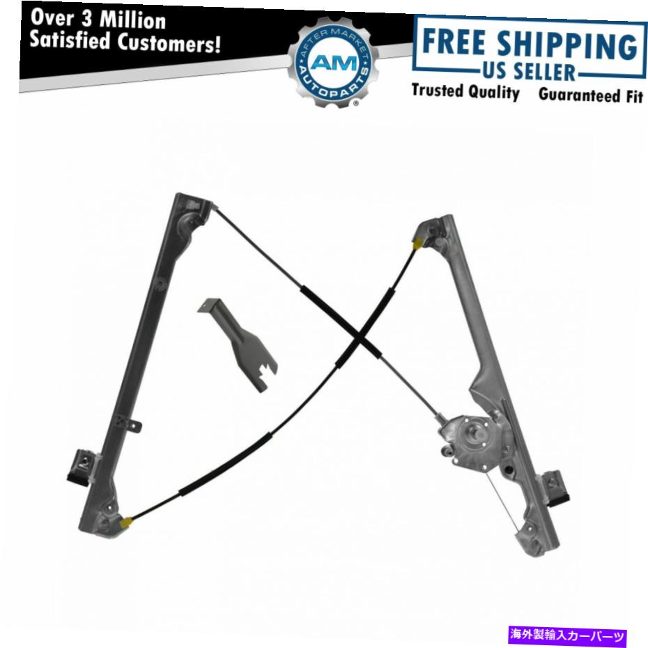 Window Regulator マニュアルウィンドウレギュレーターwシボレーGMCピックアップトラック用のフロントRHパッシャー Manual Window Regulator w Tool Front RH Passenger for Chevy GMC Pickup Truck【並行輸入品】