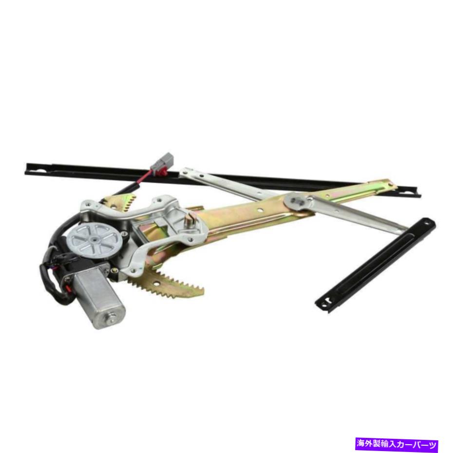 Window Regulator 1997-2001 CR-Vのモーター付き1PCフロント左側のパワーウィンドウレギュレーター 1pc Front Left Side Power Window Regulator w/ Motor For 1997-2001 CR-V【並行輸入品】